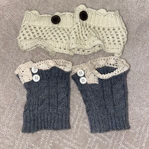 Two sets of Boot Cuffs